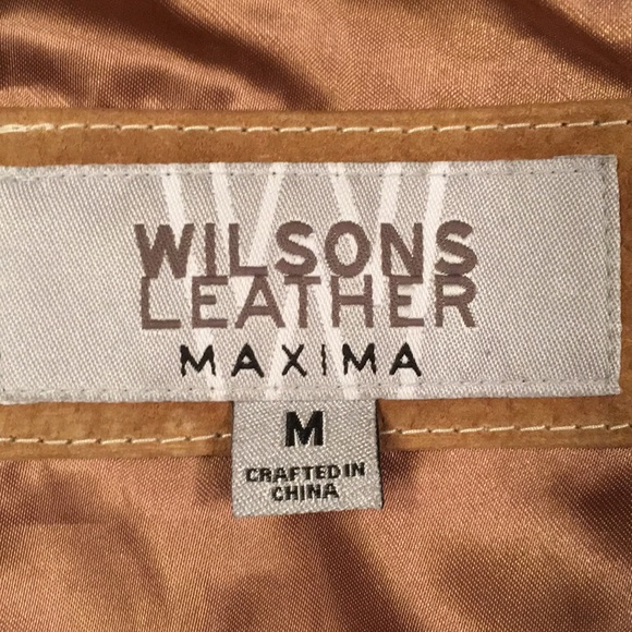 SALE❄️Wilson’s tan leather jacket - Picture 6 of 8
